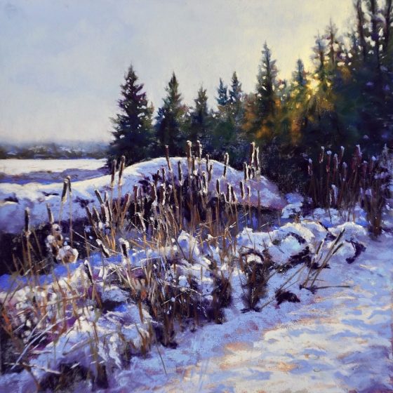 Suzanne Proulx Symphonie d'hiver 11.5x11.5