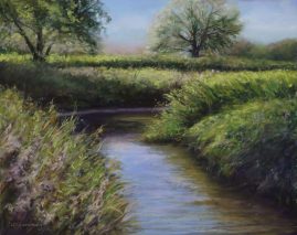 Catherine Lorraway - Indian Summer on the Humber River Trail - 11 x 14