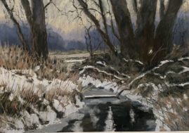 Jake Bouwman - Field and Stream - 9 x 12