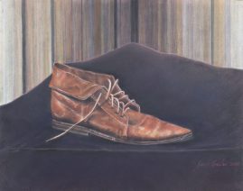 Janet Knowles - Faded Leather - 13 x 15.5