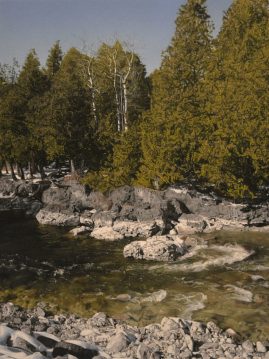 Jesse Strong - Saugeen River at Durham, Ont. - 12 x 16