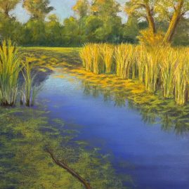 Lori Pengelley - Golden Hour - 13.5 x 13.5