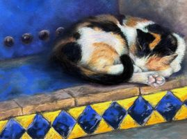 Lydia Steeves - Morocco Kitty #3 - 11 x 15
