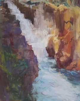 Nanci Cook - Myra Falls Gold - 14 x 11