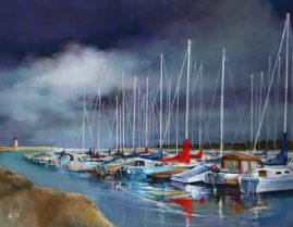 3rd Place - Rosemary Galloway - Safe harbour 11 x 14
