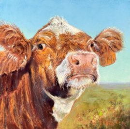 Lynda Baxter - Old Stink Eye - 8 x 8