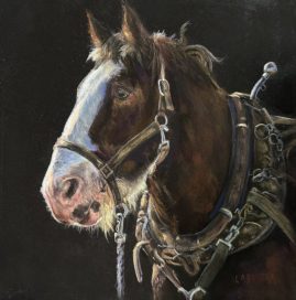 Lynda Baxter - Anticipation - 8 x 8