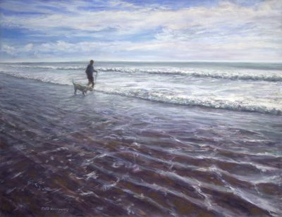 Cathy Lorraway - Walking on Sunshine II Pastel 25x21