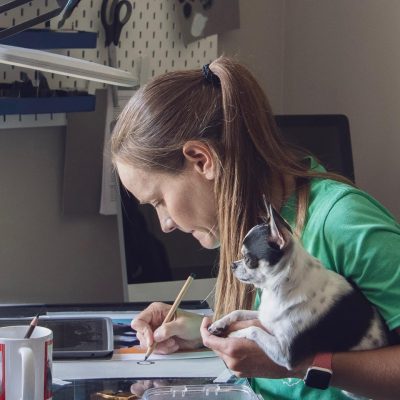 Artist Ingrid vanReenen