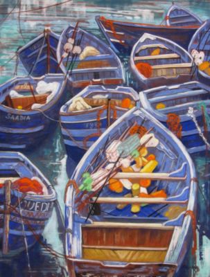 RichterKarin-BlueBoatsOfEssaouira-24x18