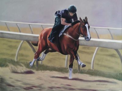 RobertsonMJMorningWork19.5x25.5