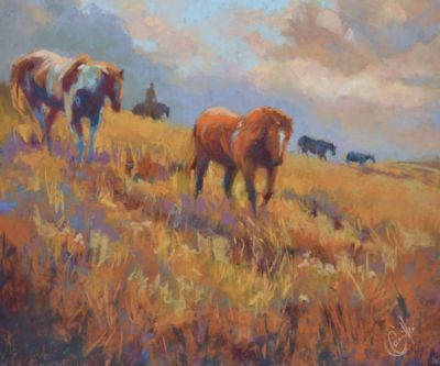 Camilleri,Christine-SleekOnSummerGrasses-13x16