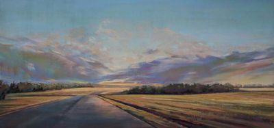 ObieFrances-RoadThroughAlbertaFields-16x32