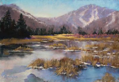 Rochefort,Ann-ViewOnMtOrford,Quebec-12X17 