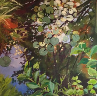 Louise Kelly, PAC, Lily Pads, 13.5x13.5